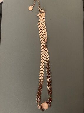 Pura Vida Celestial rose gold plated choker